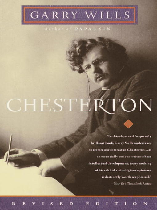 Title details for Chesterton by Garry Wills - Available